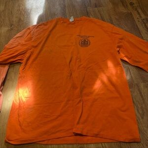 City Of San Diego Environmental Services Department Orange Long sleeve Size 2XL